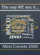 Alton High School 2006 yearbook cover photo