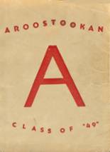 Aroostook Central Institute High School 1949 yearbook cover photo
