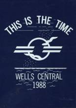 Wells Central School 1988 yearbook cover photo