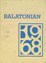 Balaton High School 1968 yearbook cover photo