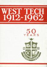 West Technical High School 1962 yearbook cover photo