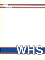 Westlake High School 1982 yearbook cover photo