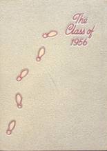 Glastonbury High School 1956 yearbook cover photo