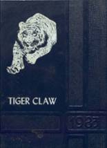 Clarksville High School 1983 yearbook cover photo