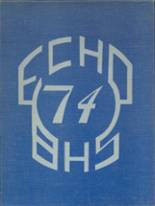 1974 Byron High School Yearbook from Byron, Michigan cover image
