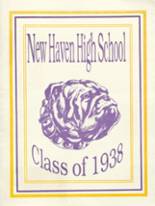 1938 New Haven High School Yearbook from New haven, Indiana cover image