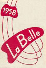 Bellefonte High School 1958 yearbook cover photo