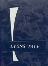 1958 Lyons High School Yearbook from Lyons, Colorado cover image