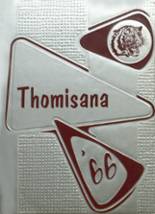Thomasville High School 1966 yearbook cover photo