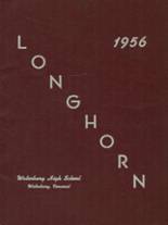 Waterbury High School 1956 yearbook cover photo