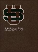 1968 University School Yearbook from Shaker heights, Ohio cover image