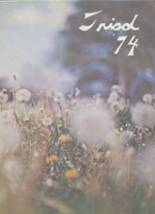 Triadelphia High School 1974 yearbook cover photo