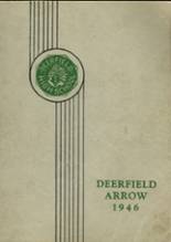 Deerfield High School 1946 yearbook cover photo