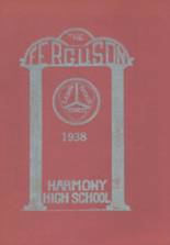 Harmony High School 1938 yearbook cover photo