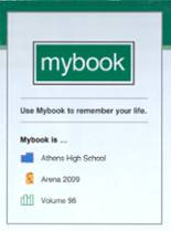 Athens High School 2009 yearbook cover photo