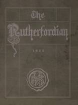 Rutherford High School 1925 yearbook cover photo