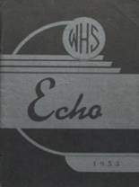 Wakefield High School 1953 yearbook cover photo
