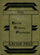 Xavier University Preparatory School  1985 yearbook cover photo