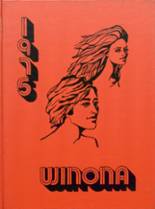 Winona High School 1975 yearbook cover photo
