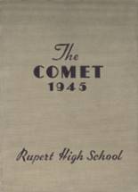 Rupert High School 1945 yearbook cover photo