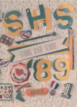 Stuart High School 1989 yearbook cover photo