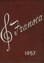 Franklinton High School 1957 yearbook cover photo