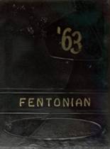 Fenton High School 1963 yearbook cover photo