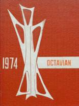 Octavia High School 1974 yearbook cover photo