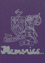 Bronson Junior Senior High School 1981 yearbook cover photo