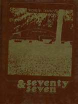 Western Brown High School 1977 yearbook cover photo