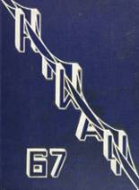Teaneck High School 1967 yearbook cover photo