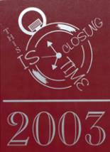 Abingdon High School 2003 yearbook cover photo