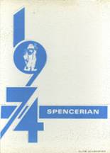 South Spencer High School 1974 yearbook cover photo