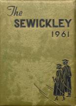 Sewickley High School 1961 yearbook cover photo