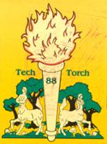 Technical Memorial High School 1988 yearbook cover photo