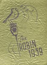 Robbinsdale High School 1939 yearbook cover photo