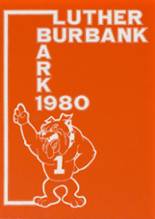 Burbank High School 1980 yearbook cover photo