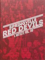 Springville High School 2014 yearbook cover photo