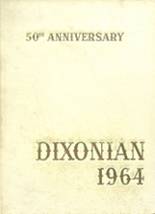 Dixon High School 1964 yearbook cover photo