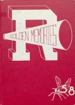 1958 Roscoe High School Yearbook from Roscoe, South Dakota cover image