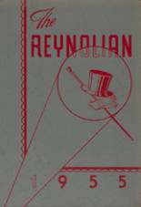 Reynoldsburg High School 1955 yearbook cover photo