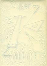 Nappanee High School 1957 yearbook cover photo