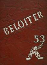 Beloit Memorial High School 1953 yearbook cover photo