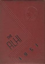 Albion High School 1951 yearbook cover photo