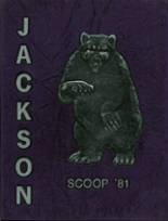 Jackson High School 1981 yearbook cover photo