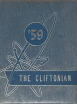 Clifton Springs High School 1959 yearbook cover photo