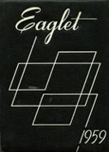 Eagle Grove High School 1959 yearbook cover photo