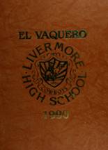 Livermore High School 1990 yearbook cover photo