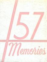 Central Catholic School 1957 yearbook cover photo