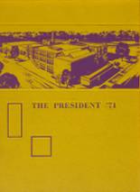 Washington High School 1971 yearbook cover photo